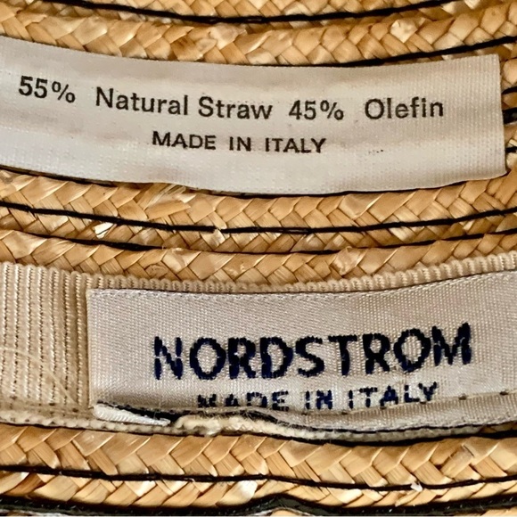 55% Natural Straw Sun Hat From Italy main image 12